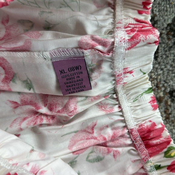 Vintage Premier International Two Piece Embroidered T-shirt Floral Shorts Set XL - Picture 7 of 9